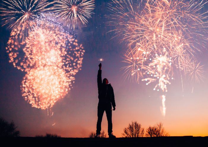 celebrando nuevos propósitos de año con una nueva carrera como profesor de español